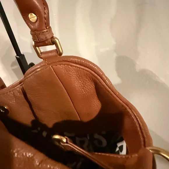 Marc by Marc Jacobs Classic Q Francesca brown leather tote handbag - Picture 5 of 11